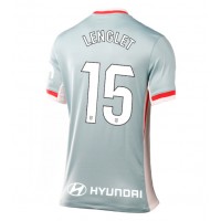 Dres Atletico Madrid Clement Lenglet #15 Preč pre Ženy 2024-25 Krátky Rukáv